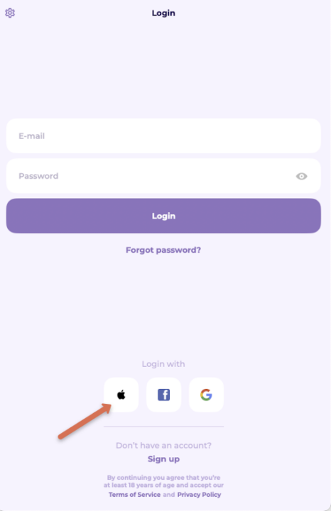 login apple iospng
